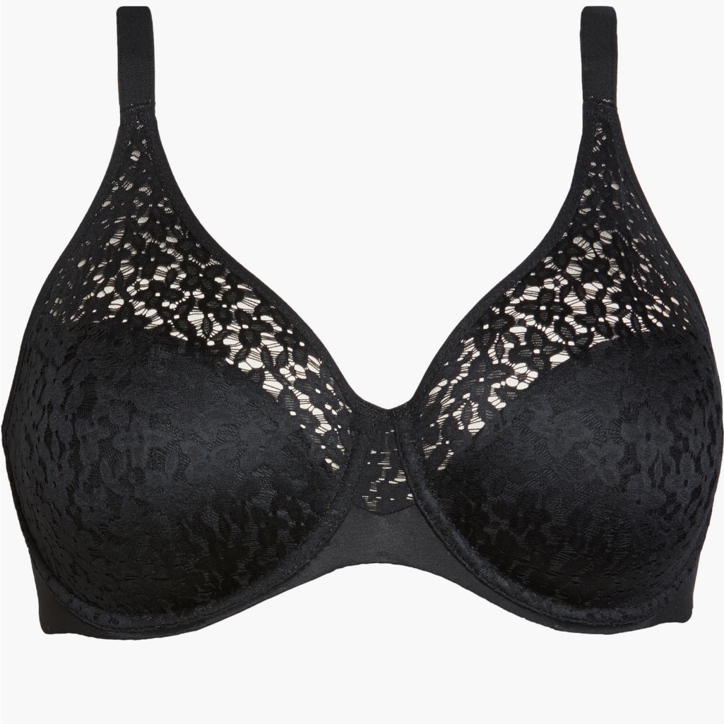 Chantelle Norah Comfort Underwire Bra Black Size 38h